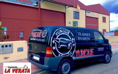 Rotulaciones para las empresas Trabajos en Metal Yunque y Construcciones Hernández de Cuacos
